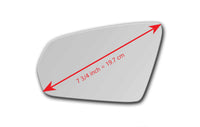 Replacement Mirror Glass for Dodge Avenger 2008 - 2012