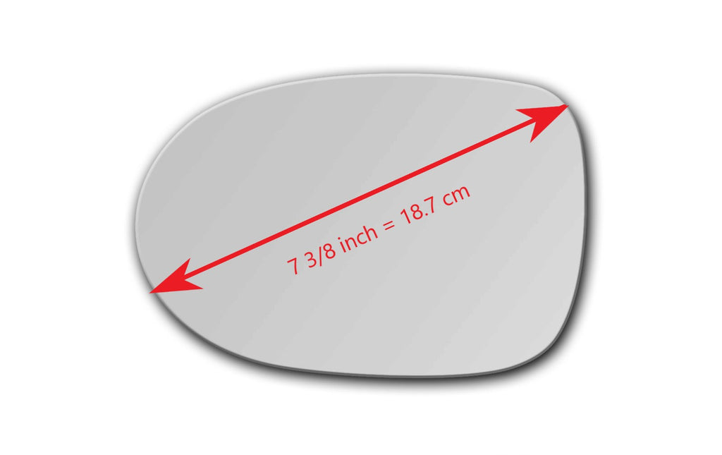 Replacement Mirror Glass for Dodge Caliber 2007 - 2012