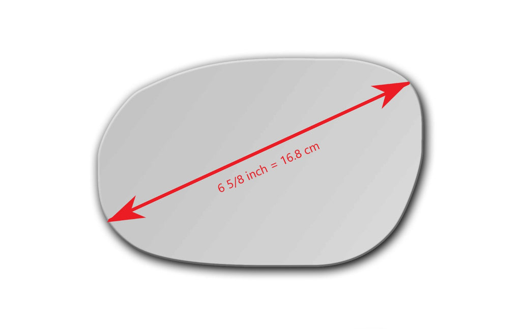 Replacement Mirror Glass for Dodge Challenger 2008 - 2021