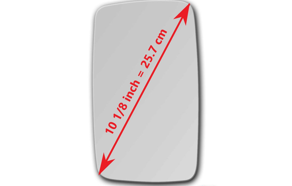 Replacement Mirror Glass for Freightliner Sprinter 3500  2003 - 2007