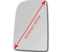 Replacement Mirror Glass for Mercedes-Benz Sprinter 3500  2007 - 2021