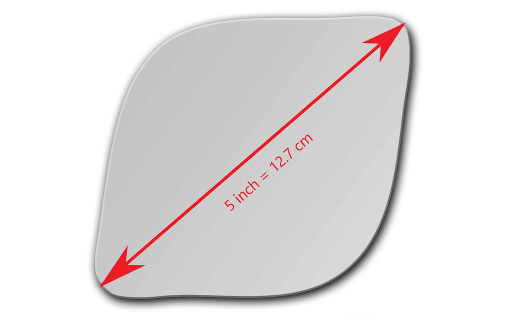 Replacement Blind Spot Mirror Glass for Dodge RAM 2500 2004 - 2009