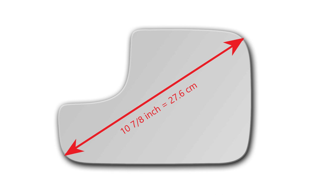 Replacement Mirror Glass for Dodge RAM 2500 PICKUP  2002 - 2003