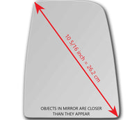 Replacement Mirror Glass for Ford Transit-250 2015 - 2021