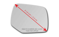 Replacement Mirror Glass for Mercury Mariner 2008 - 2009