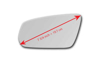Replacement Mirror Glass for Ford Mustang 2010 - 2014