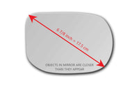 Replacement Mirror Glass for ACURA CSX 2006 - 2011