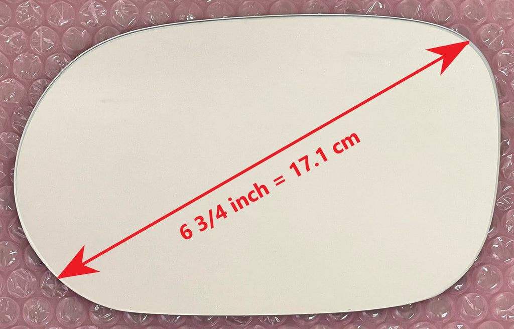 Replacement Mirror Glass for Honda Insight 2000 - 2006