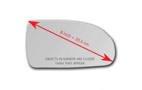 Replacement Mirror Glass for Hyundai Elantra 2007 - 2010