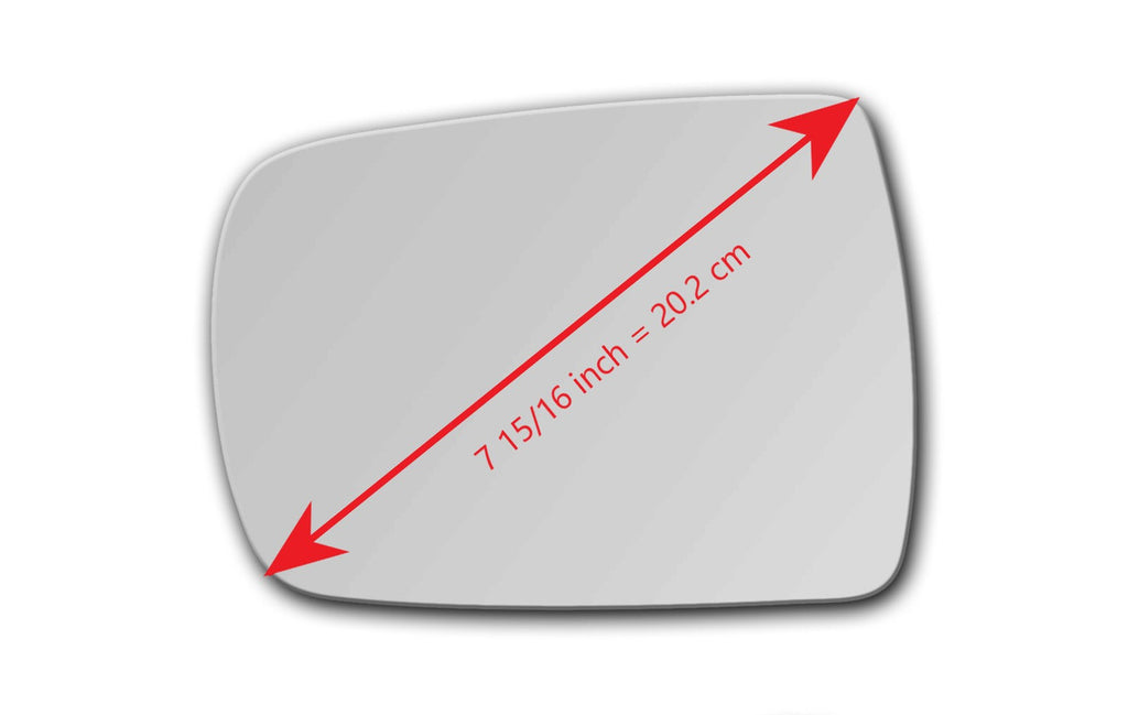 Replacement Mirror Glass for Hyundai Entourage 2007 - 2008