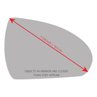 Replacement Mirror Glass for Hyundai Ioniq 2017 - 2020