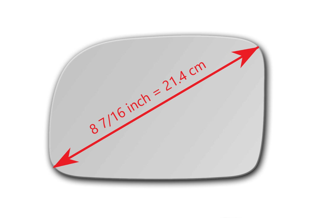 Replacement Mirror Glass for Hyundai Santa Fe 2007 - 2012