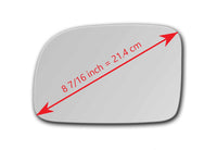Replacement Mirror Glass for Hyundai Santa Fe 2007 - 2012