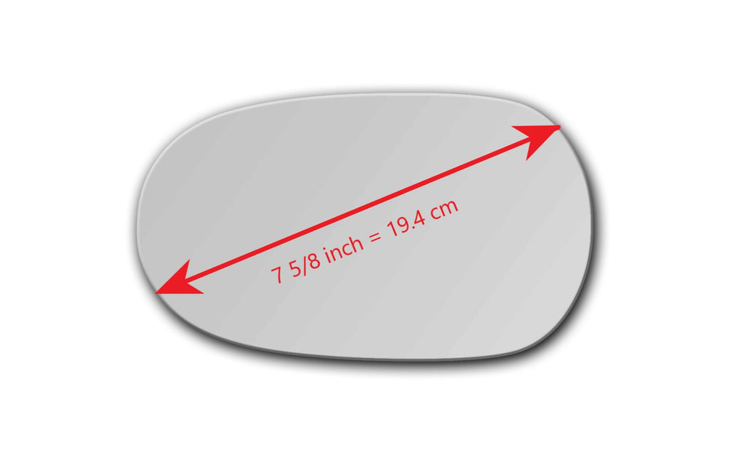Replacement Mirror Glass for Jaguar X-Type 2002 - 2008