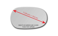 Replacement Mirror Glass for Jaguar X-Type 2002 - 2008