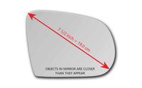 Replacement Mirror Glass for Jeep Cherokee 2014 - 2021