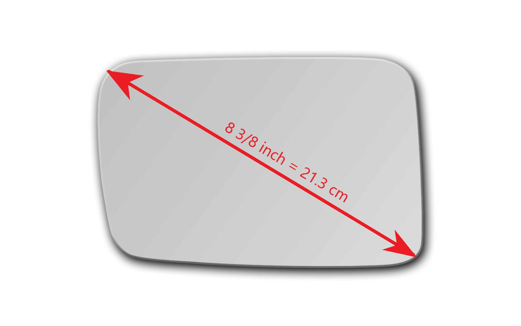 Replacement Mirror Glass for Jeep Commander 2006 - 2010