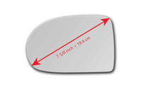 Replacement Mirror Glass for Jeep Compass 2007 - 2017