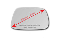 Replacement Mirror Glass for Jeep Grand Cherokee 2005 - 2010