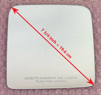 Replacement Mirror Glass for Jeep Wrangler JK 2018