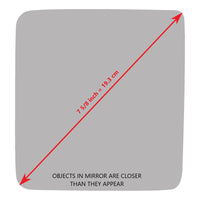 Replacement Mirror Glass for Jeep Wrangler 2018 - 2023