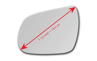 Replacement Mirror Glass for Kia Forte 2011 - 2013