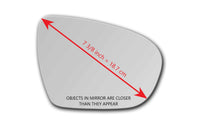 Replacement Mirror Glass for Kia Optima 2011 - 2015