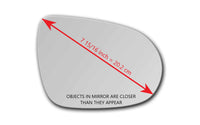 Replacement Mirror Glass for Kia Sorento 2016 - 2020