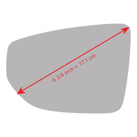 Replacement Mirror Glass for Lexus LS500H 2018 - 2020