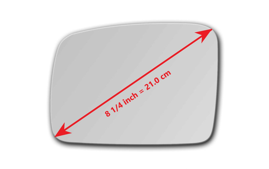 Replacement Mirror Glass for Land Rover Range Rover Sport 2006 - 2009