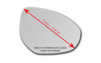 Replacement Mirror Glass for Mazda 2 2011 - 2014