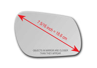 Replacement Mirror Glass for Mazda 3  2004 - 2009