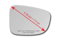 Replacement Mirror Glass for Mazda 3  2014 - 2018
