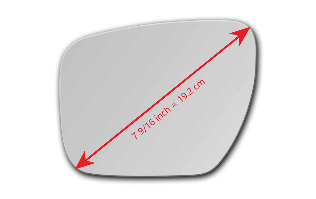 Replacement Mirror Glass for Mazda CX-9 2007 - 2009