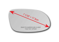 Replacement Mirror Glass for Mercedes-Benz CLK320 1998 - 2005