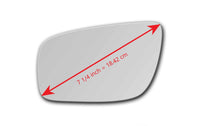 Replacement Mirror Glass Lens for Mercedes-Benz E550 2007 - 2009