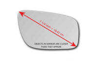 Replacement Mirror Glass Lens for Mercedes-Benz E550 2007 - 2009