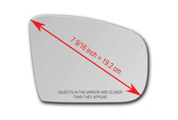 Replacement Mirror Glass for Mercedes-Benz ML500 2002 - 2005