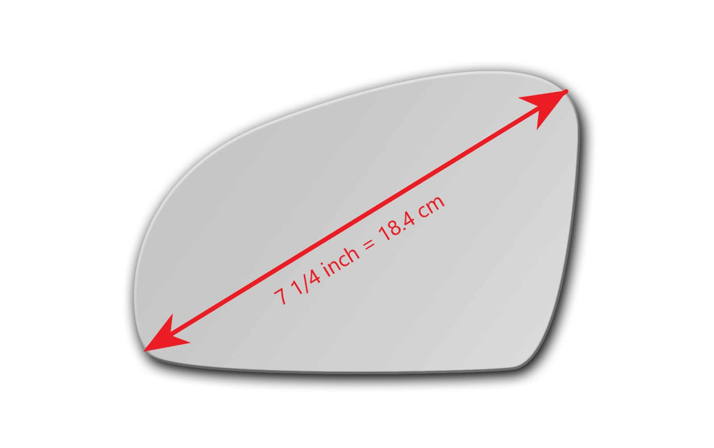 Replacement Mirror Glass for Mercedes-Benz SLK350 2012 - 2016