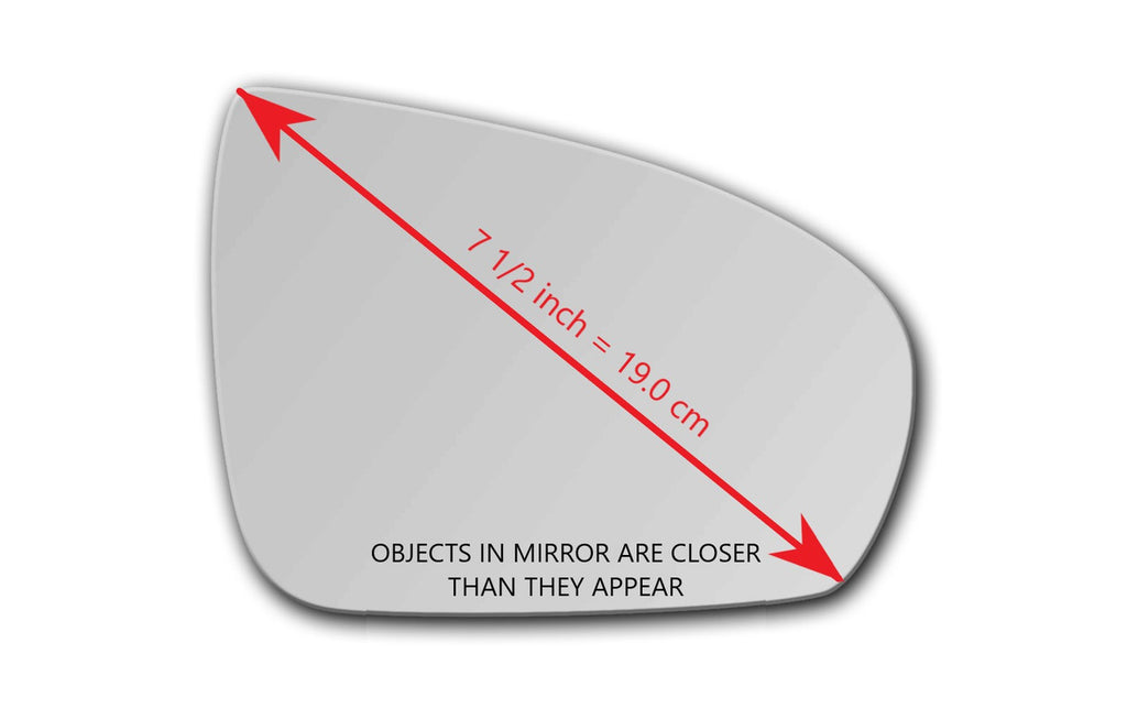 Replacement Mirror Glass for Mercedes-Benz SL550 2009 - 2012 – Car ...