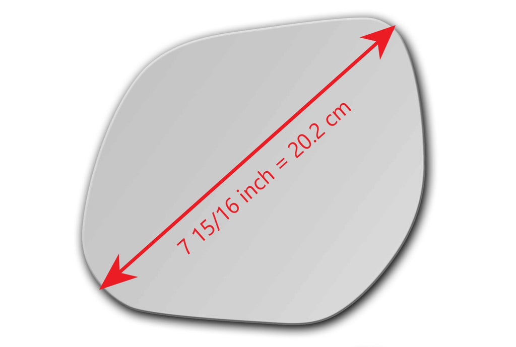 Replacement Mirror Glass for Mitsubishi Outlander 2007 - 2012