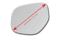Replacement Mirror Glass for Mitsubishi Outlander 2010 - 2012