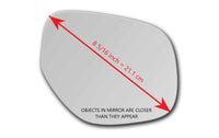 Replacement Mirror Glass for Mitsubishi Outlander 2010 - 2012