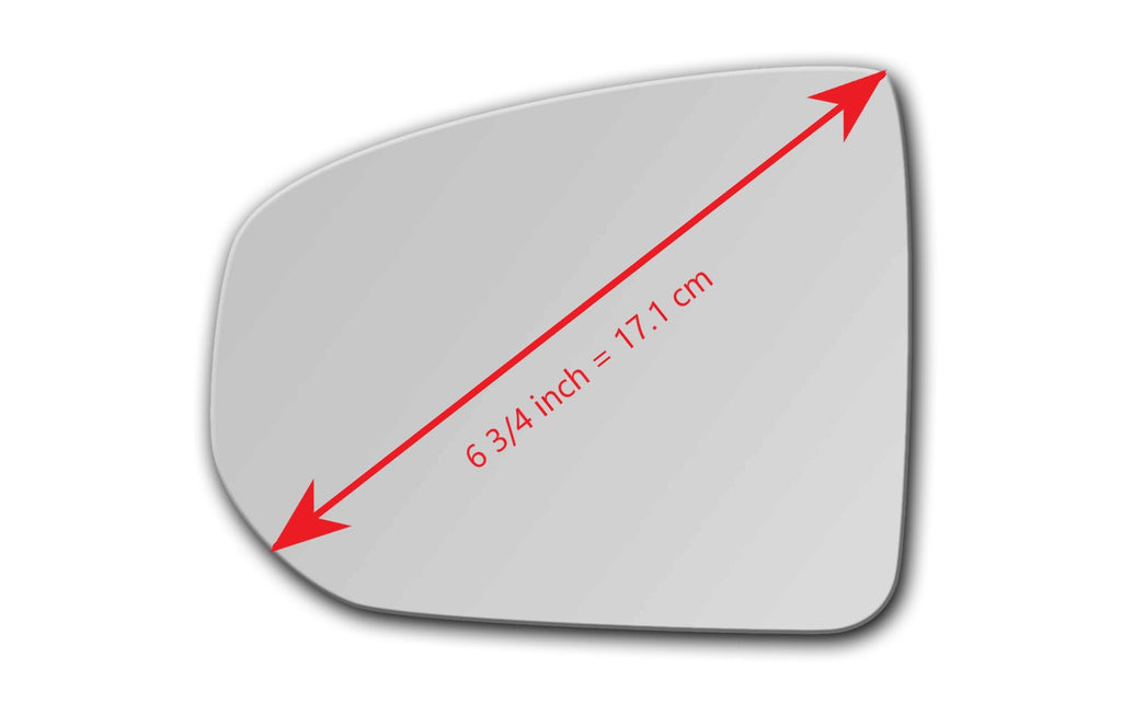 Replacement Mirror Glass for Nissan 370Z 2009 - 2020