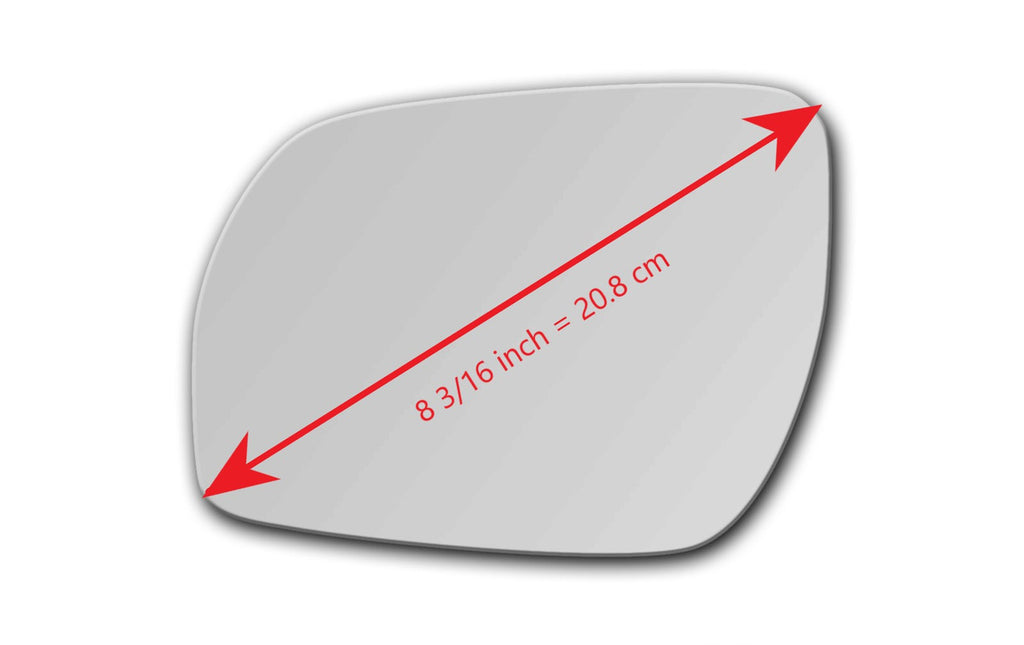 Replacement Mirror Glass for Nissan Murano 2003 - 2007