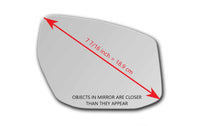 Replacement Mirror Glass for Nissan Sentra 2013 - 2019