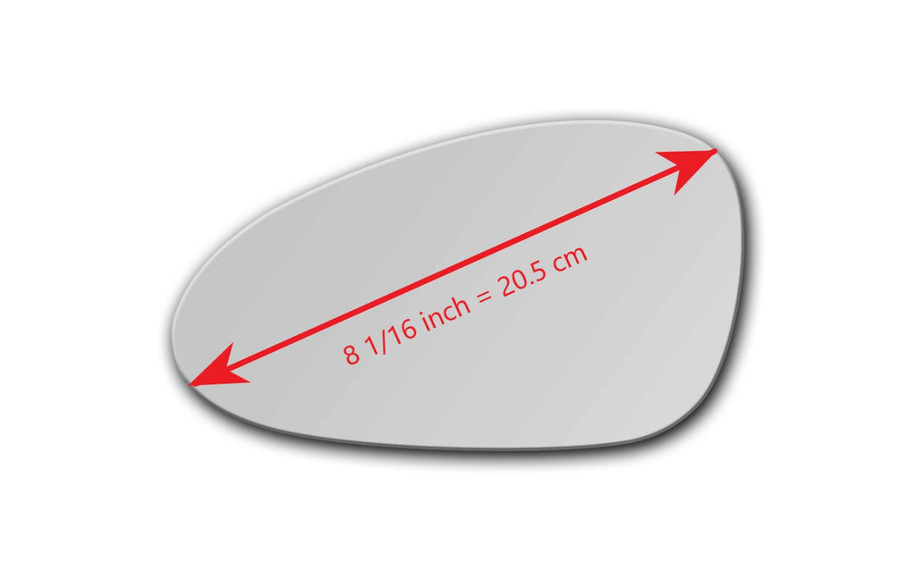 Replacement Mirror Glass for Porsche Cayman 2009 - 2012