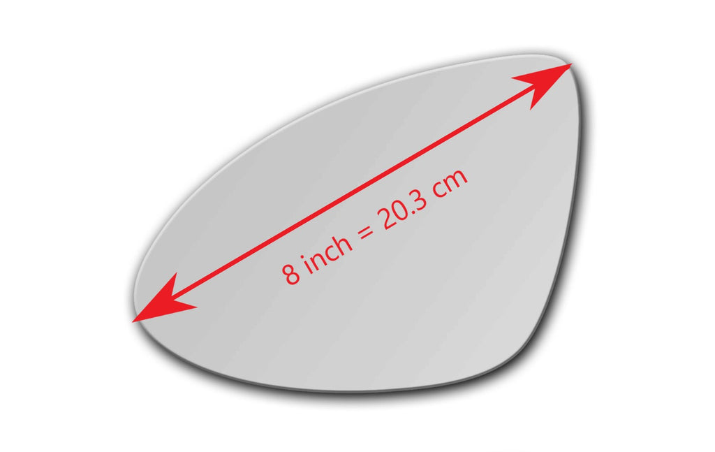 Replacement Mirror Glass for Porsche Cayenne  2011 - 2017