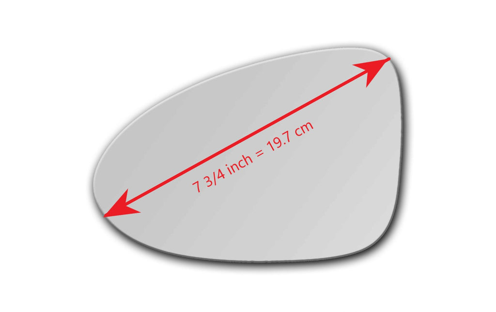 Replacement Mirror Glass for Porsche Macan  2015 - 2021