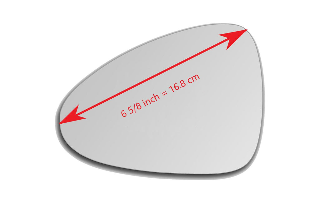 Replacement Mirror Glass for Porsche Panamera  2010 - 2016